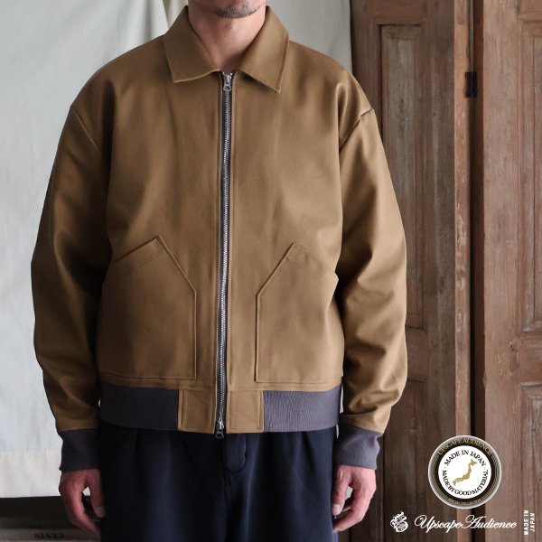 画像1: 「備後」10オンス 極厚オックス CWU-45 フライトジャケット【MADE IN JAPAN】『日本製』【送料無料】/ Upscape Audience