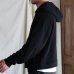 画像12: 「和歌山」 30/8吊り裏毛 (13オンス) ボクシー クロップド フードZIPパーカー【MADE IN JAPAN】【送料無料】『日本製』 / Upscape Audience (12)