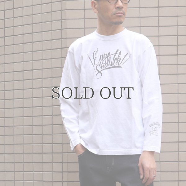 画像11: RIDING HIGH×EGG SNDWCH LABEL/ PRINT L/S TEE（VACATIONES）