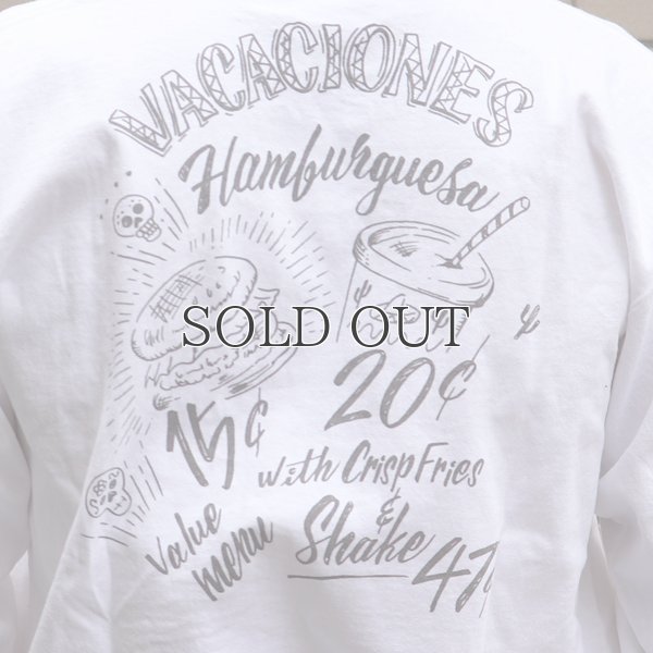 画像10: RIDING HIGH×EGG SNDWCH LABEL/ PRINT L/S TEE（VACATIONES）