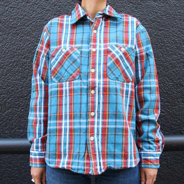 画像9: ヘビーフランネル長袖ワークネルシャツ［Lady's］  / CAMCO