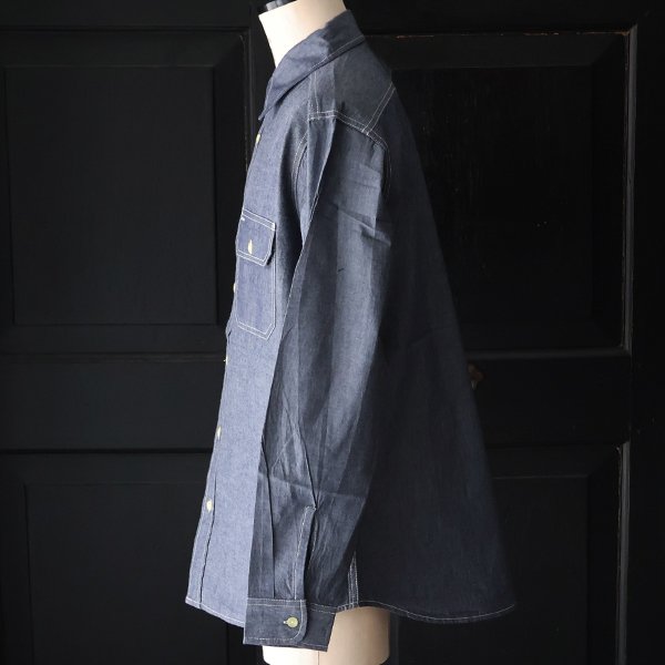画像3: CAMCO（カムコ）/ CHAMBRAY WORK SHIRTS(シャンブレー 長袖 ワークシャツ )