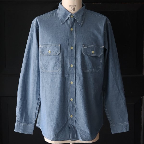 画像5: CAMCO（カムコ）/ CHAMBRAY WORK SHIRTS(シャンブレー 長袖 ワークシャツ )