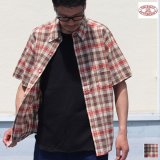 【RE PRICE/価格改定】ボタンダウンマドラスチェック半袖シャツ / THE BAGGY【バギー】