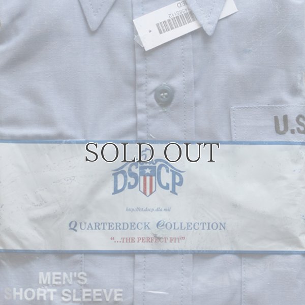 画像14: 【RE PRICE/価格改定】U.S.NAVY シャンブレー半袖ミリタリーシャツ / デッドストック