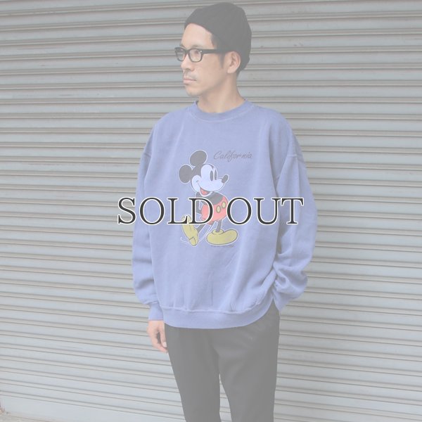 画像3: ミッキー後染めスウェット（Velva Sheen米国製） / デッドストック