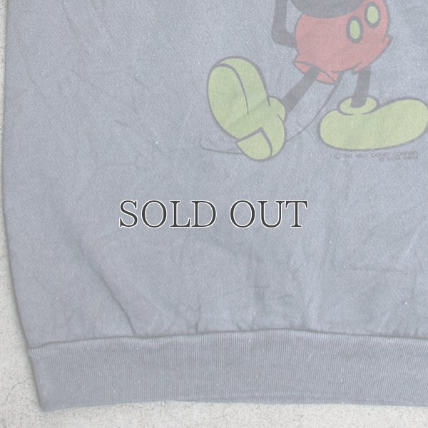 画像8: ミッキー後染めスウェット/ダークトーン（Velva Sheen米国製） / デッドストック