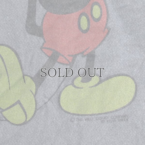 画像11: ミッキー後染めスウェット/ダークトーン（Velva Sheen米国製） / デッドストック