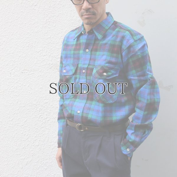 画像3: MELTON COMPANY (メルトンカンパニー) Wintermaster BRAWNY FLANNEL SHIRTS TRIPPER STITCH【MADE IN U.S.A】『米国製』/ デッドストック