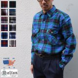 MELTON COMPANY (メルトンカンパニー) Wintermaster BRAWNY FLANNEL SHIRTS TRIPPER STITCH【MADE IN U.S.A】『米国製』/ デッドストック