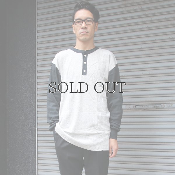 画像4: OLD FASHION (オールドファッション) サーマルリブヘンリーネックカットソー【MADE IN U.S.A】『米国製』/ デッドストック