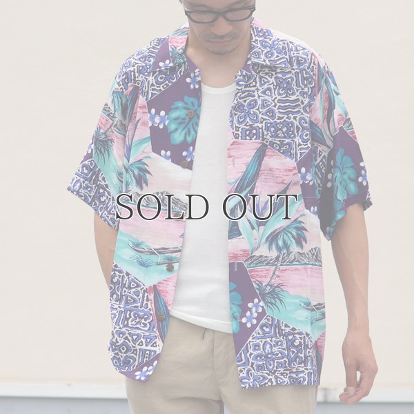画像5: GO BAREFOOT（ゴー・ベアフット）アロハシャツ【MADE IN U.S.A】『米国製』/デッドストック