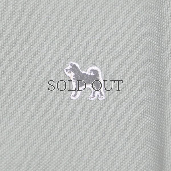 画像13:  SONTAKU【ソンタク】/ 柴犬コットンピケポロ(黒柴ワッペン)【MADE IN JAPAN】『日本製』