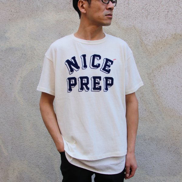 画像5: 【RE PRICE/価格改定】Riding High / CULTURE FLOCKY PRINT S/S TEE(NICE PREP)【MADE IN JAPAN】『日本製』