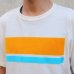 画像4: Riding High / CULTURE FLOCKY PRINT S/S TEE(SURF BORDER)【MADE IN JAPAN】『日本製』