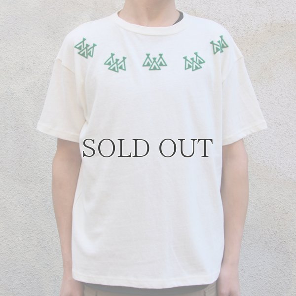 画像4: Riding High / CULTURE FLOCKY PRINT S/S TEE(TIPI TENT)【MADE IN JAPAN】『日本製』