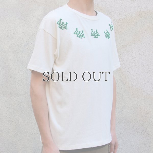 画像7: Riding High / CULTURE FLOCKY PRINT S/S TEE(TIPI TENT)【MADE IN JAPAN】『日本製』