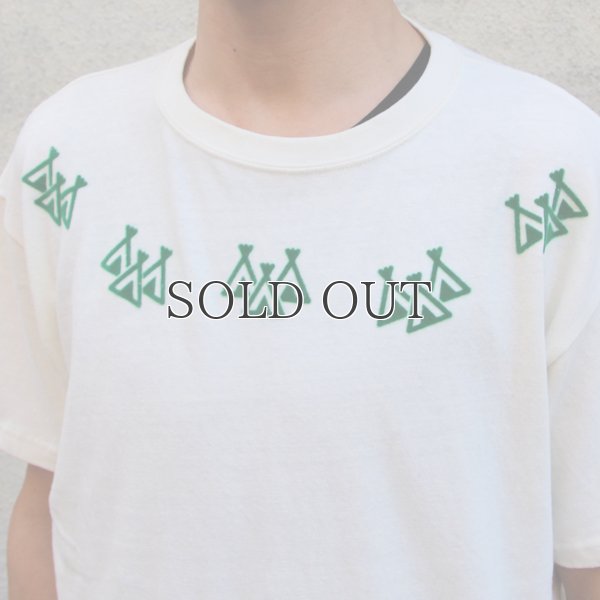 画像8: Riding High / CULTURE FLOCKY PRINT S/S TEE(TIPI TENT)【MADE IN JAPAN】『日本製』