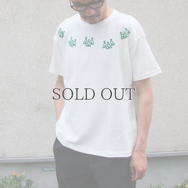 画像3: Riding High / CULTURE FLOCKY PRINT S/S TEE(TIPI TENT)【MADE IN JAPAN】『日本製』