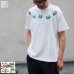 画像1: Riding High / CULTURE FLOCKY PRINT S/S TEE(TIPI TENT)【MADE IN JAPAN】『日本製』 (1)