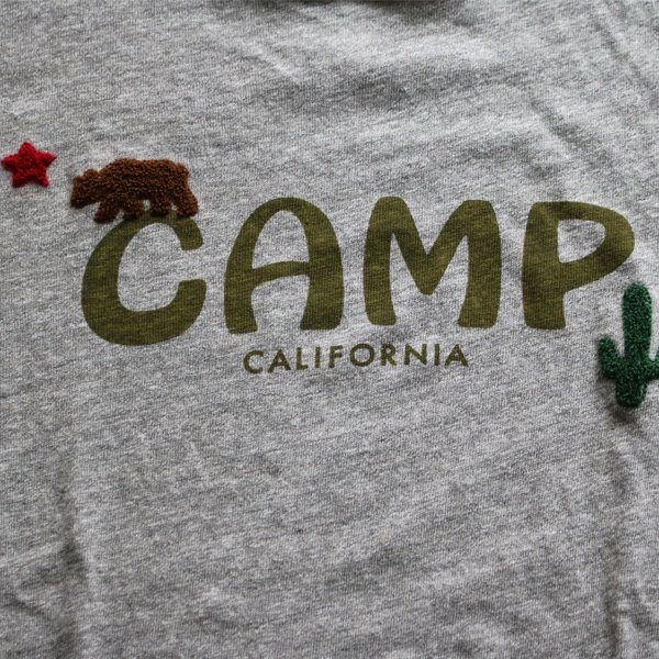 画像3: 【RE PRICE/価格改定】Riding High / HANDLE EMBROIDERY S/S TEE(CAMP)【MADE IN JAPAN】『日本製』