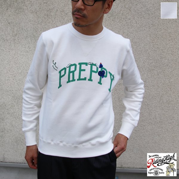 画像1: Riding High / P&F Crew Sweat L/S(R193-0305)【MADE IN JAPAN】【送料無料】