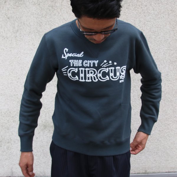 画像2: Riding High / フロッキープリントCrew Sweat L/S(R193-0306)【MADE IN JAPAN】【送料無料】