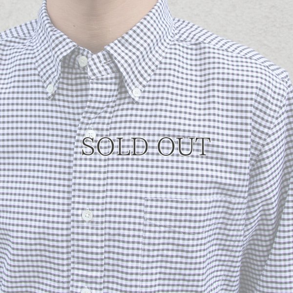 画像11: SONTAKU【ソンタク】/ 洗いざらしオックスフォードギンガムBDシャツ（893HD99250）【MADE IN JAPAN】『日本製』