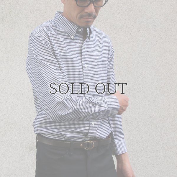 画像5: SONTAKU【ソンタク】/ 洗いざらしオックスフォードギンガムBDシャツ（893HD99250）【MADE IN JAPAN】『日本製』