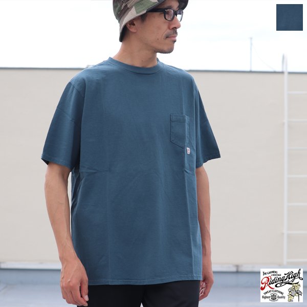 画像1: RIDING HI / STANDARD PACK POCKET TEE(R185-0103)【MADE IN JAPAN】『日本製』