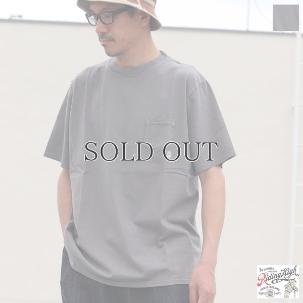 画像1: RIDING HI / STANDARD PACK POCKET TEE(R185-0103)【MADE IN JAPAN】『日本製』