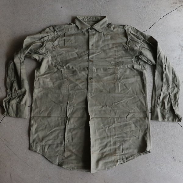画像16: DEAD STOCK / Czech Army Sleeping Shirts (チェコ軍 60〜70年代 グランパ シャツ)