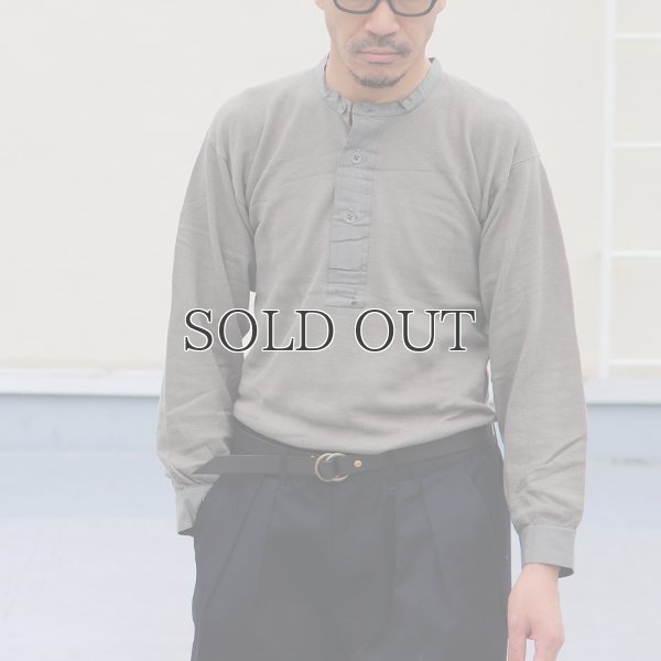 画像3: DEAD STOCK / SWEDISH ARMY M-39 Henly Neck Tee (スウェーデン軍 M-39 ヘンリーネックアンダーシャツ）
