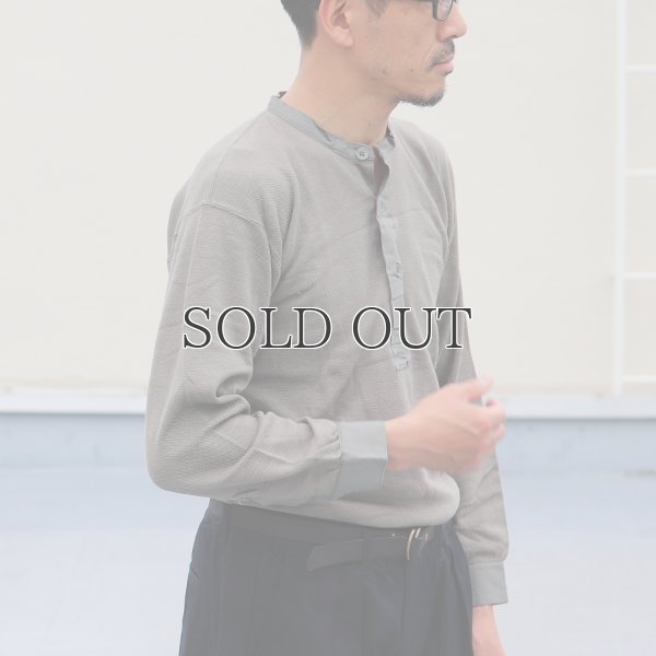 画像5: DEAD STOCK / SWEDISH ARMY M-39 Henly Neck Tee (スウェーデン軍 M-39 ヘンリーネックアンダーシャツ）