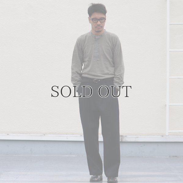 画像6: DEAD STOCK / SWEDISH ARMY M-39 Henly Neck Tee (スウェーデン軍 M-39 ヘンリーネックアンダーシャツ）