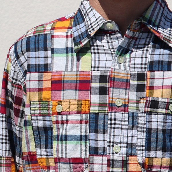 画像18: CAMCO（カムコ） / Madras Patchwork Shirts(マドラスパッチワーク長袖シャツ)
