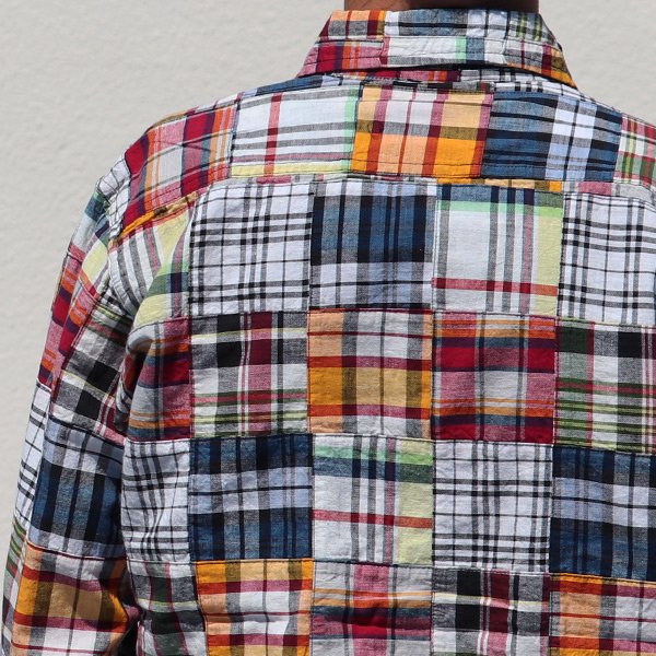 画像19: CAMCO（カムコ） / Madras Patchwork Shirts(マドラスパッチワーク長袖シャツ)