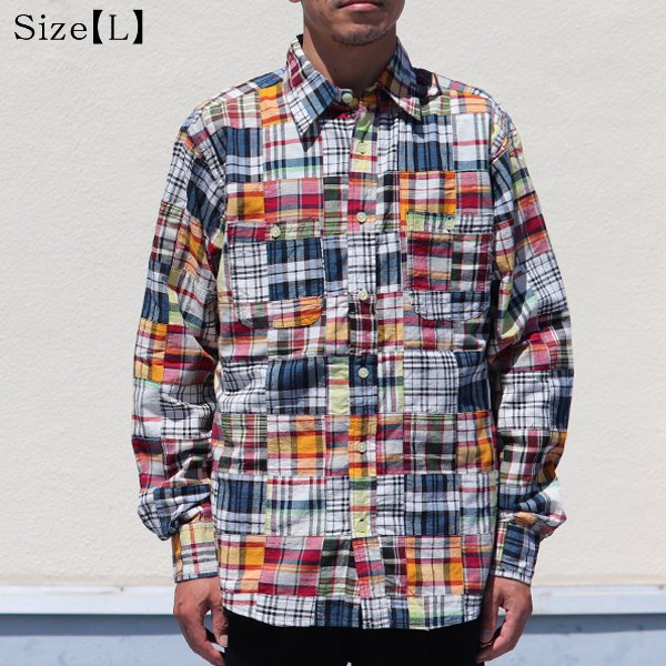 画像22: CAMCO（カムコ） / Madras Patchwork Shirts(マドラスパッチワーク長袖シャツ)