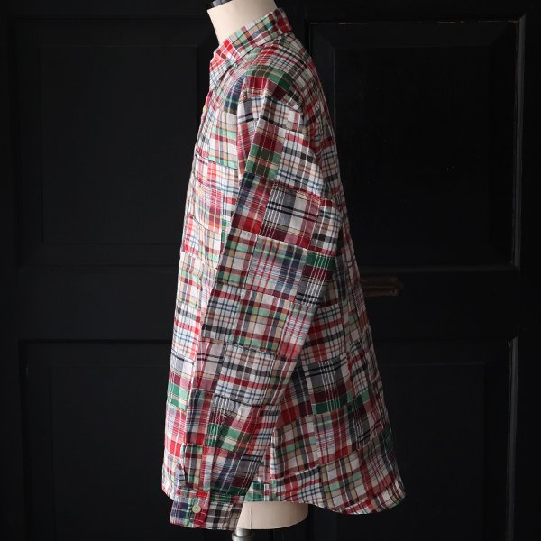 画像6: CAMCO（カムコ） / Madras Patchwork Shirts(マドラスパッチワーク長袖シャツ)