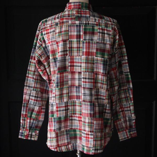 画像5: CAMCO（カムコ） / Madras Patchwork Shirts(マドラスパッチワーク長袖シャツ)