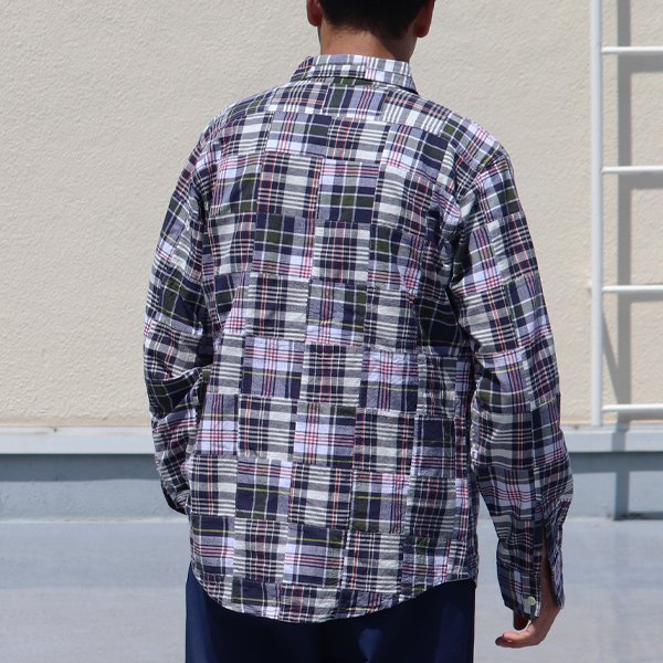 画像16: CAMCO（カムコ） / Madras Patchwork Shirts(マドラスパッチワーク長袖シャツ)