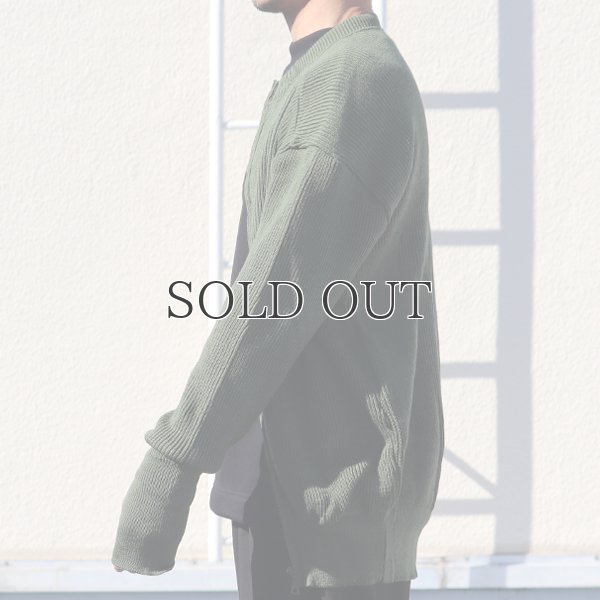 画像14: DEAD STOCK / SWEDISH ARMY M-59 WOOL ZIP UP SWEATER(スウェーデン軍M-59ウールジップアップセーター)