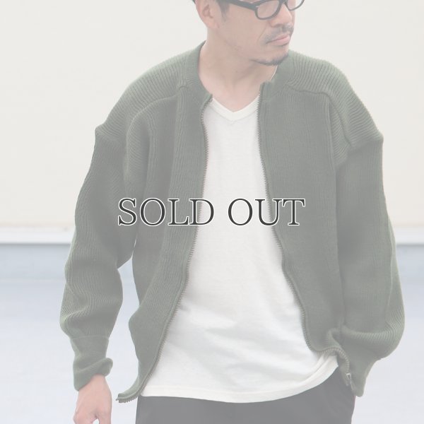画像2: DEAD STOCK / SWEDISH ARMY M-59 WOOL ZIP UP SWEATER（スウェーデン軍M-59ウールジップアップセーター）