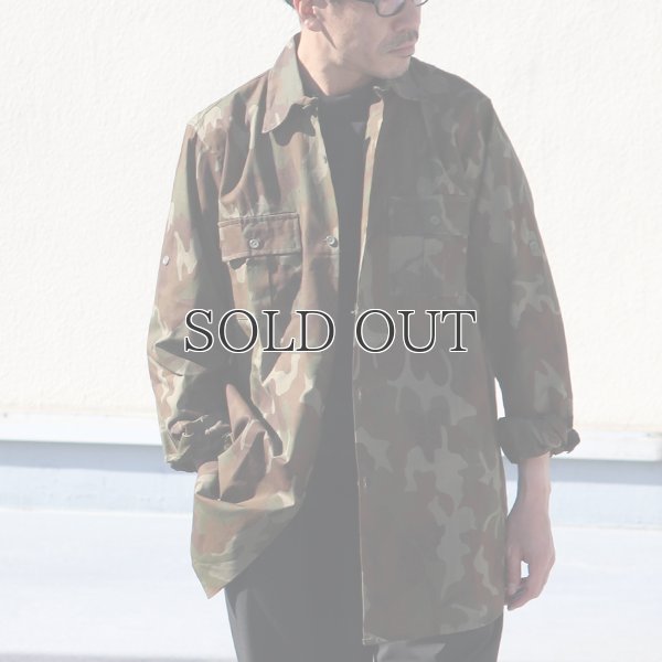 画像2: DEAD STOCK / Romania Military M90 Leaf Camo Field Shirt（ルーマニア軍 M90 リーフカモ フィールドシャツ）