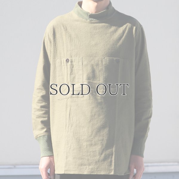 画像8: DEAD STOCK / Hungarian Army Flannel Mock Neck Round Shirts（ハンガリー軍フランネルモックネックラウンドシャツ）