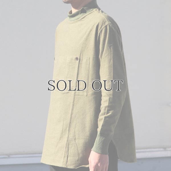 画像9: DEAD STOCK / Hungarian Army Flannel Mock Neck Round Shirts（ハンガリー軍フランネルモックネックラウンドシャツ）