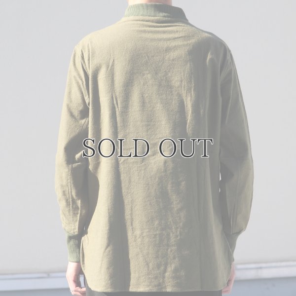画像11: DEAD STOCK / Hungarian Army Flannel Mock Neck Round Shirts（ハンガリー軍フランネルモックネックラウンドシャツ）