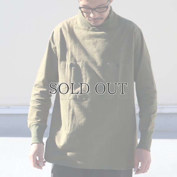 画像2: DEAD STOCK / Hungarian Army Flannel Mock Neck Round Shirts（ハンガリー軍フランネルモックネックラウンドシャツ）