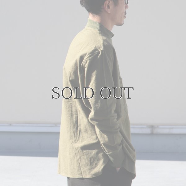 画像4: DEAD STOCK / Hungarian Army Flannel Mock Neck Round Shirts（ハンガリー軍フランネルモックネックラウンドシャツ）