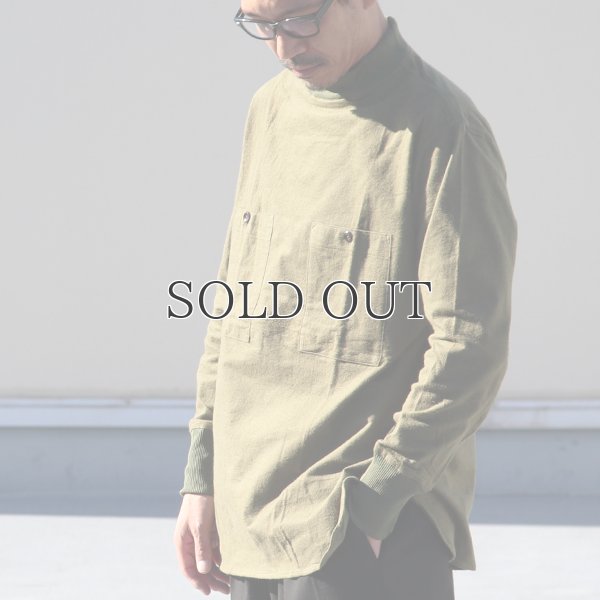 画像6: DEAD STOCK / Hungarian Army Flannel Mock Neck Round Shirts（ハンガリー軍フランネルモックネックラウンドシャツ）